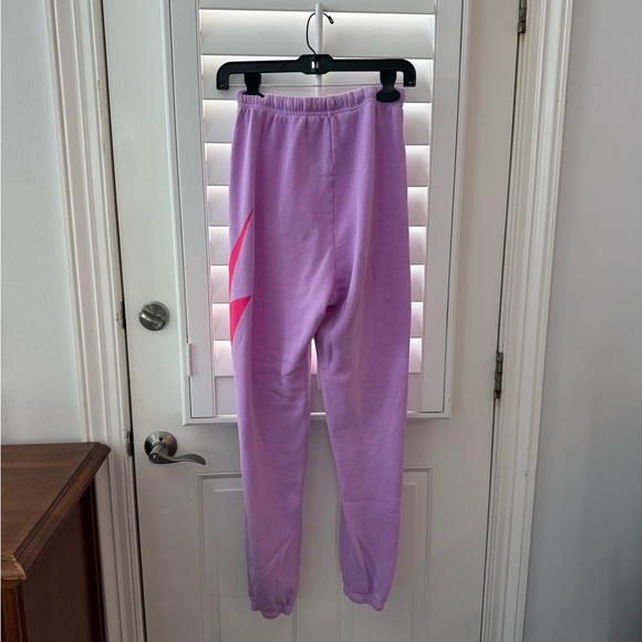 Aviator Nation Purple & Pink Set with Pink lightning bolt, Size Small - Picture 5 of 14